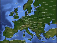 Soundings (Skew-T) Europakarte